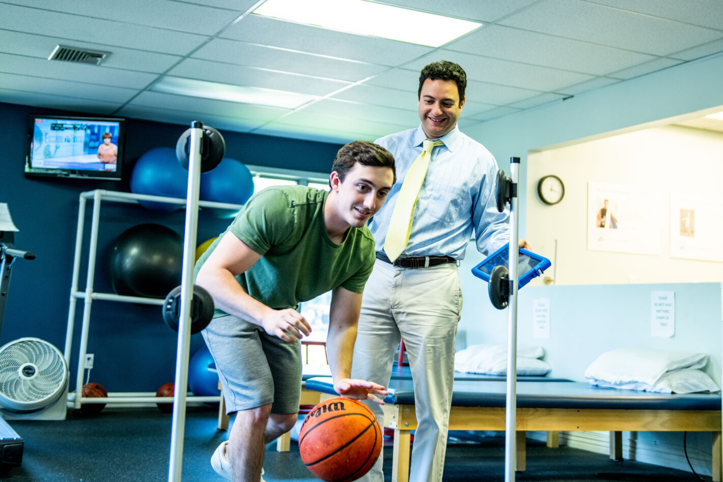 Sports injury prevention at Spectrum Physical Therapy
